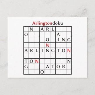 arlingtondoku postcard