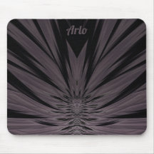 ARLO ~ Black and Grey Fractal Pattern ~