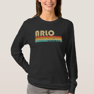 ARLO Name Personalised Funny Retro Vintage Birthda T-Shirt