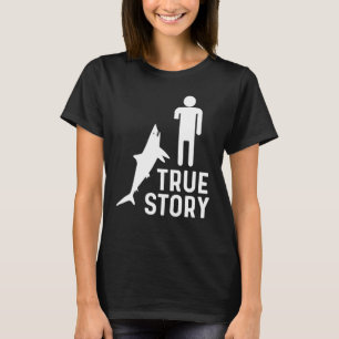 Arm Amputee Funny True Story Humour Amputated Arms T-Shirt