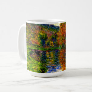 Arm of the Jeufosse, Autumn, Coffee Mug