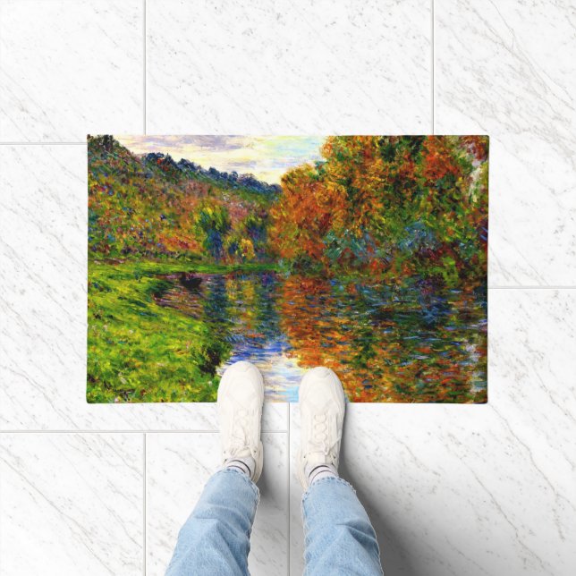 Arm of the Jeufosse, Autumn, Doormat (Indoor)