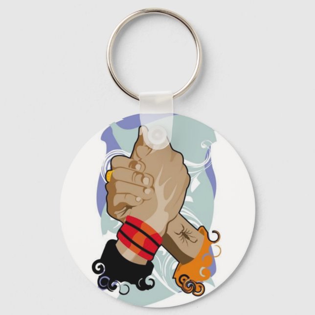 Arm Wrestle Keychain (Front)