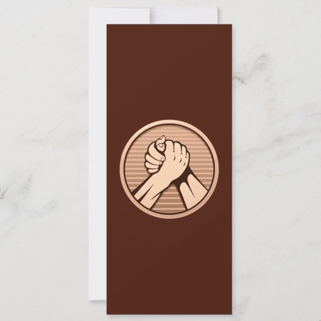 Arm wrestling Bronze (Front)