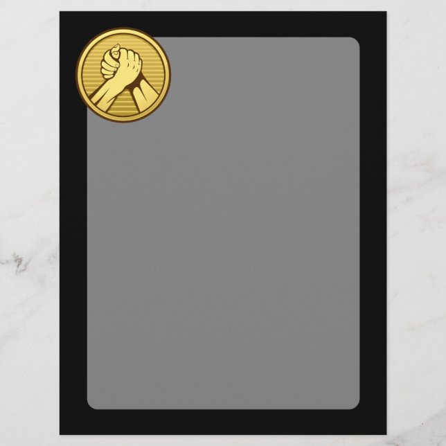 Arm wrestling Gold (Front)