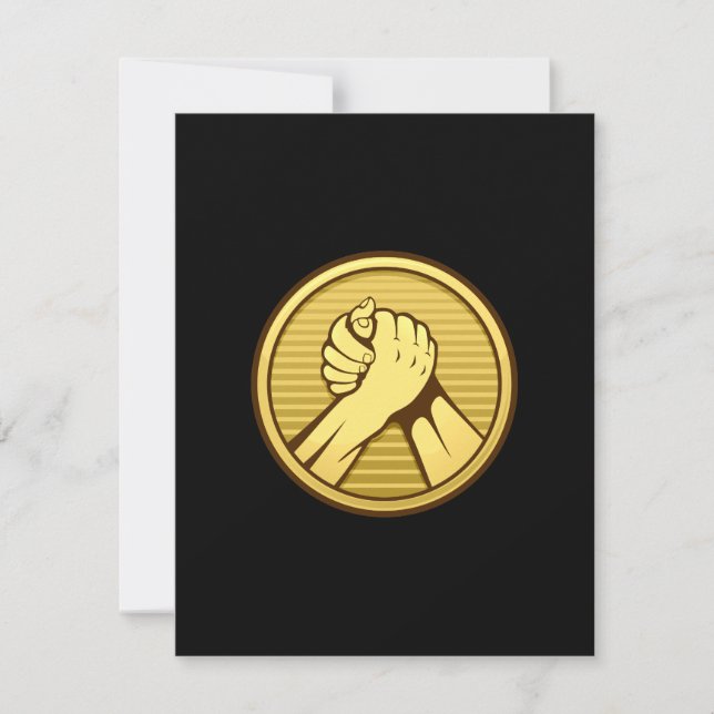 Arm wrestling Gold (Front)