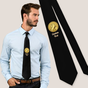 Arm wrestling Gold Tie