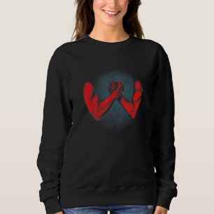Arm Wrestling Hand Wrestler Sweatshirt