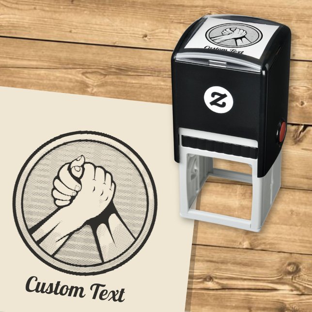 Arm Wrestling Self-inking Stamp (Creator Uploaded)