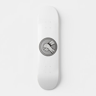 Arm wrestling Silver Skateboard