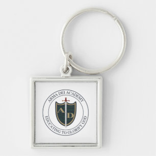 Arma Dei Logo Square Keychain
