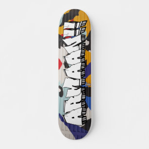 Armaan! Graffiti Custom Personalised Skateboard