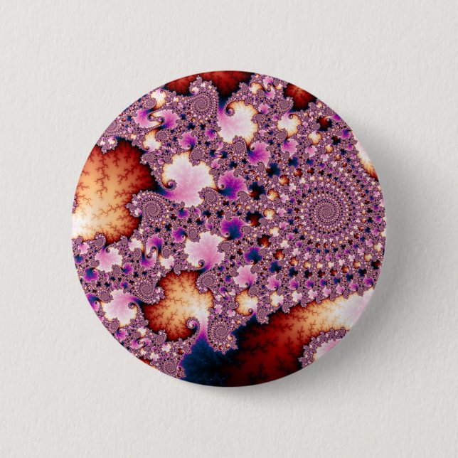 Armada - Fractal 6 Cm Round Badge (Front)