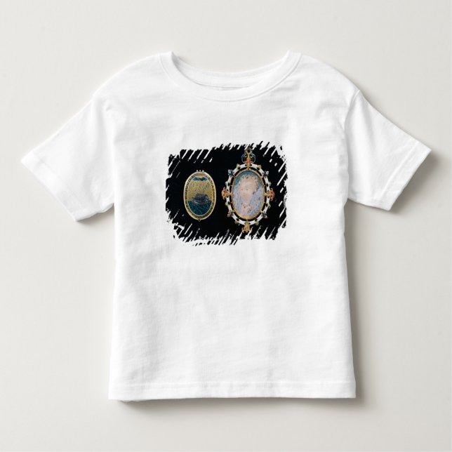 Armada Jewel, miniature of Queen Elizabeth I enclo Toddler T-Shirt (Front)