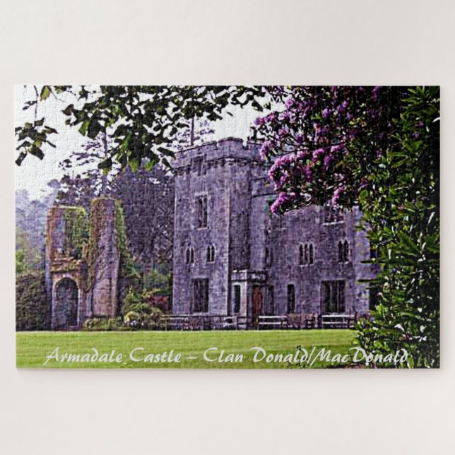 Armadale Castle – Clan Donald/MacDonald Jigsaw Puzzle (Horizontal)