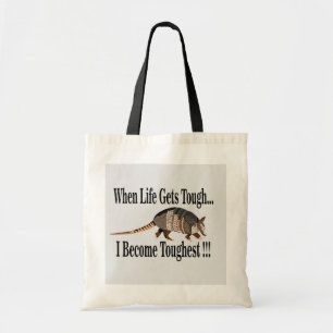 Armadillo Animal Inspirational Tote Bag