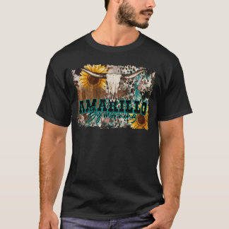 Armadillo By Morning TShirt, Cowhide Bull Skull T-Shirt
