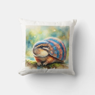 Armadillo Cabasu 240824AREF126 - Watercolor Cushion