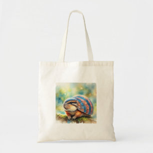 Armadillo Cabasu 240824AREF126 - Watercolor Tote Bag