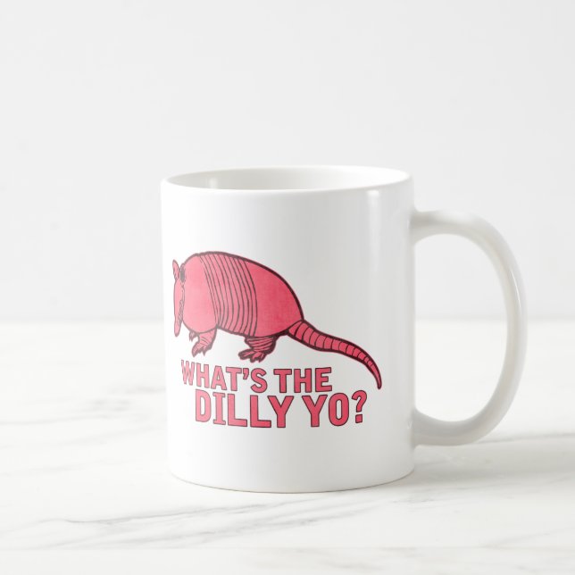 Armadillo Coffee Mug (Right)