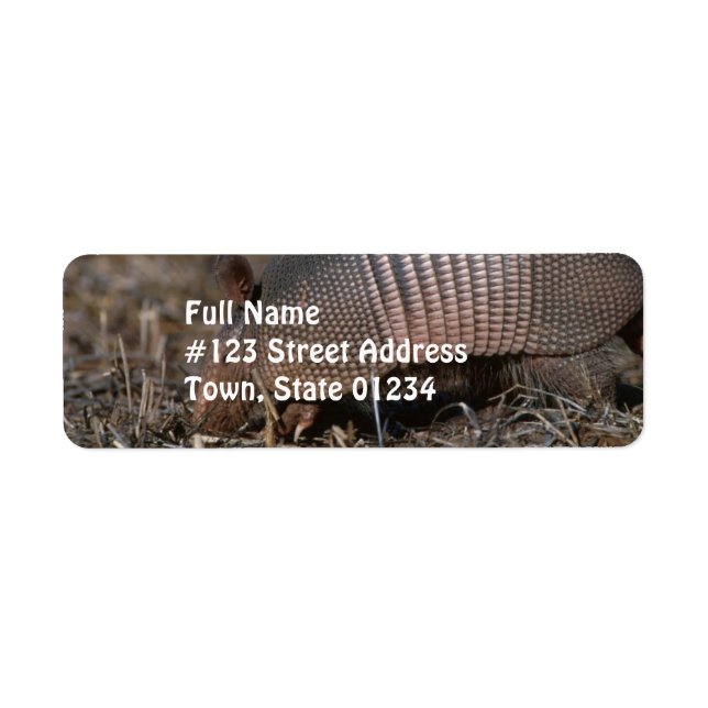 Armadillo Habitat  Mailing Labels (Front)