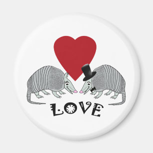 Armadillo Love Magnet