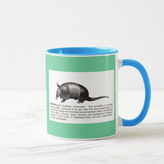 armadillo mug (Right)