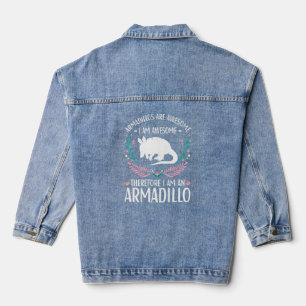 Armadillo Outfit For Armadillo Apparel Women Girl Denim Jacket