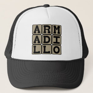 Armadillo, Placental Mammal Trucker Hat