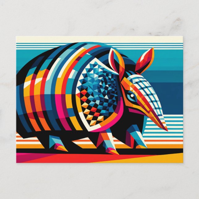 Armadillo Postcard (Front)