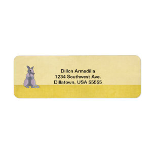 Armadillo Return Address Labels