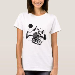 Armadillo Riding Bicycle Vintage Mountain Biking A T-Shirt