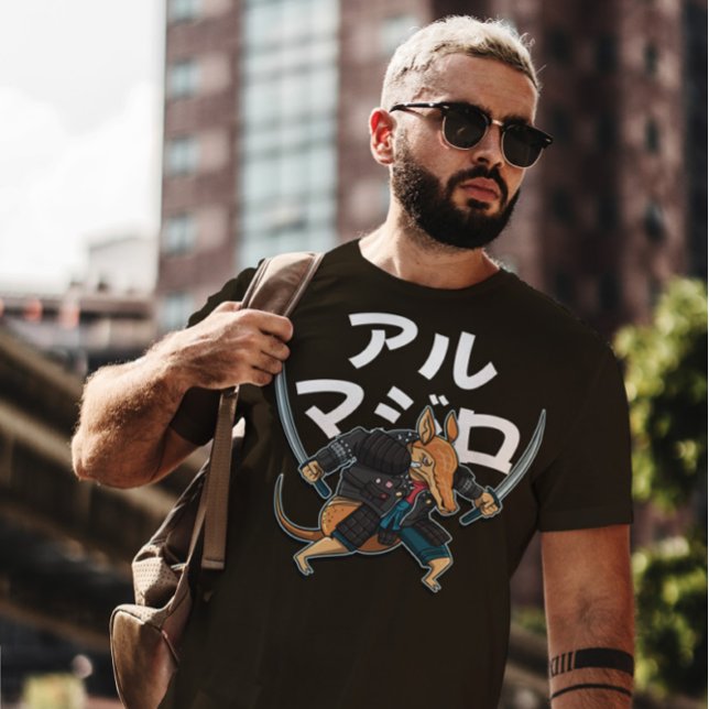 Armadillo Samurai T-Shirt (Creator Uploaded)