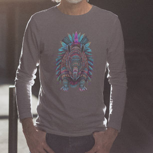Armadillo Spirit Animal T-Shirt Long Sleeves