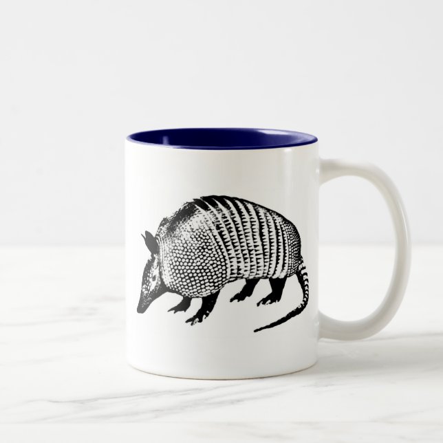 Armadillo Two-Tone Coffee Mug (Right)