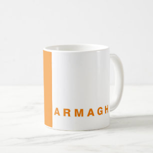 Armagh county flag northern ireland symbol irish  coffee mug