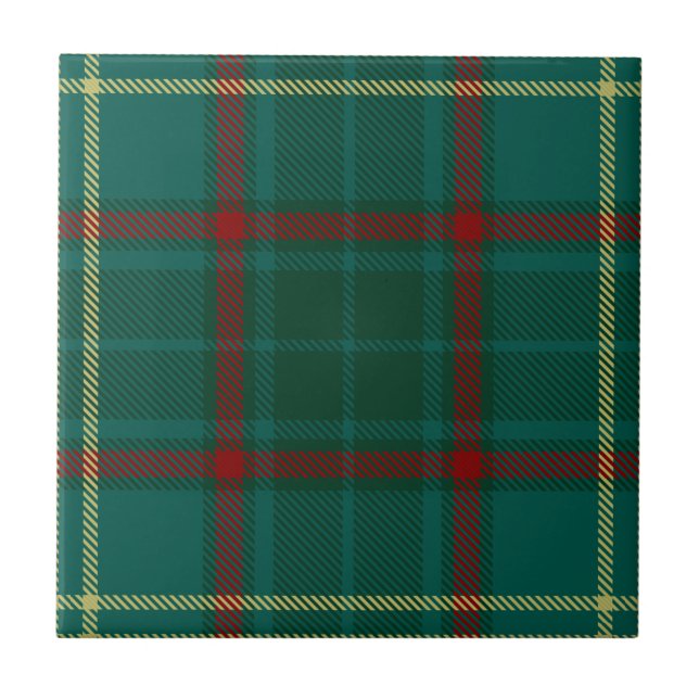 Armagh County Irish Tartan Tile (Front)