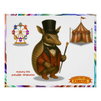 Armand the armadillo ringmaster