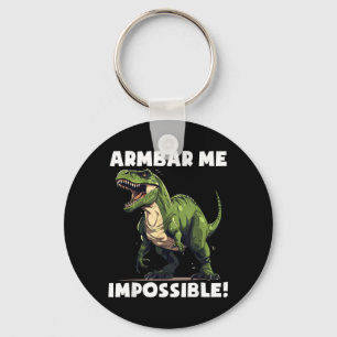Armbar Impossible T-Rex Jiu Jitsu BJJ Martial Arts Key Ring