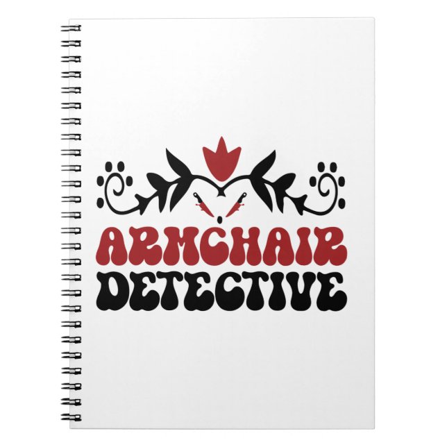 Armchair detective notebook (Front)