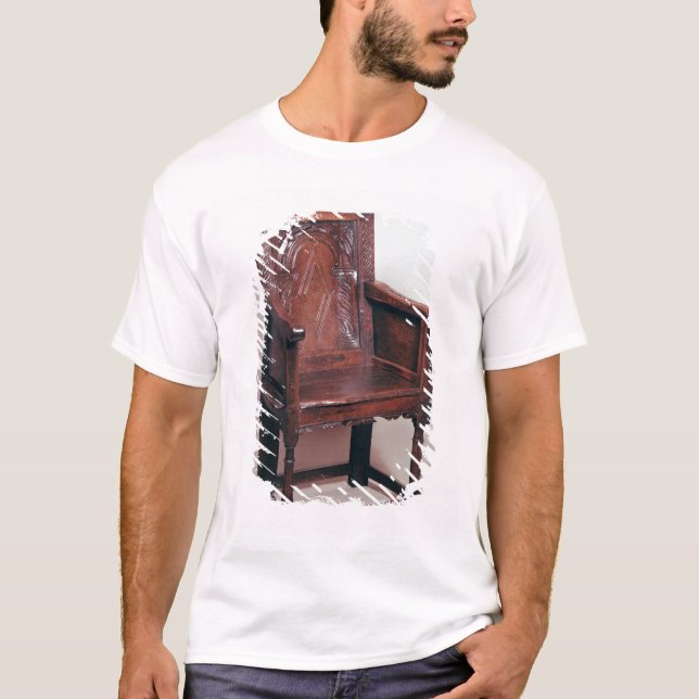 Armchair with arcaded back and boxed sides T-Shirt (Front)