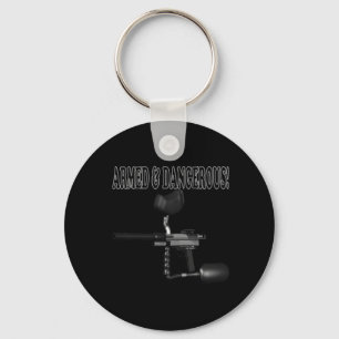 Armed And Dangerous Key Ring