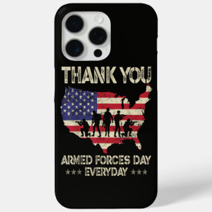 Armed Forces Day iPhone 15 Pro Max Case