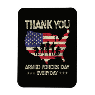 Armed Forces Day Magnet