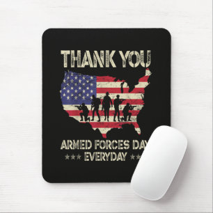 Armed Forces Day Mouse Pad
