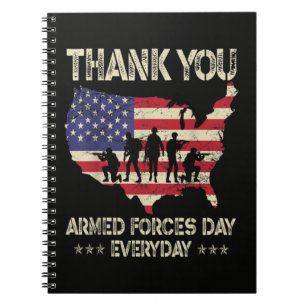Armed Forces Day Notebook