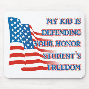 Armed Forces Freedom - Honour Student Mousepad