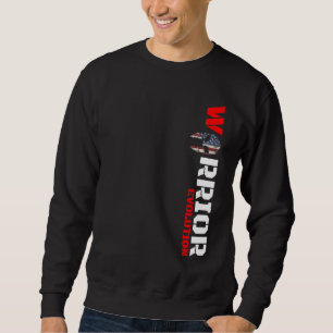 Armed Forces Military Gym Workout Bad Boy Tough Gu Sweatshirt