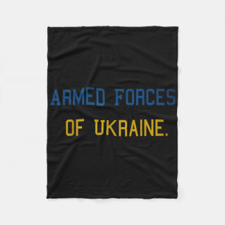 Armed Forces Of Ukraine. Fleece Blanket