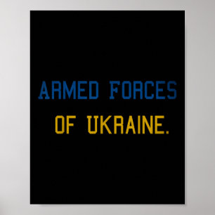 Armed Forces Of Ukraine. Poster